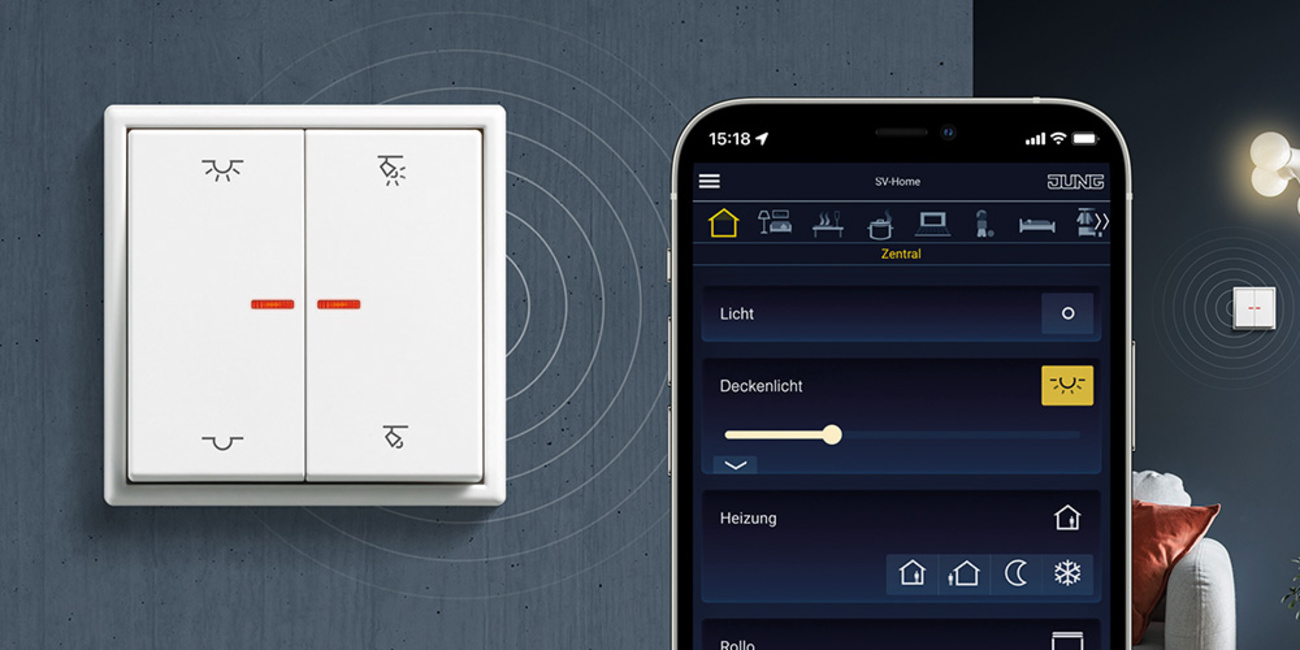 KNX RF Taster bei DS Elektrotechnik in Heddesheim